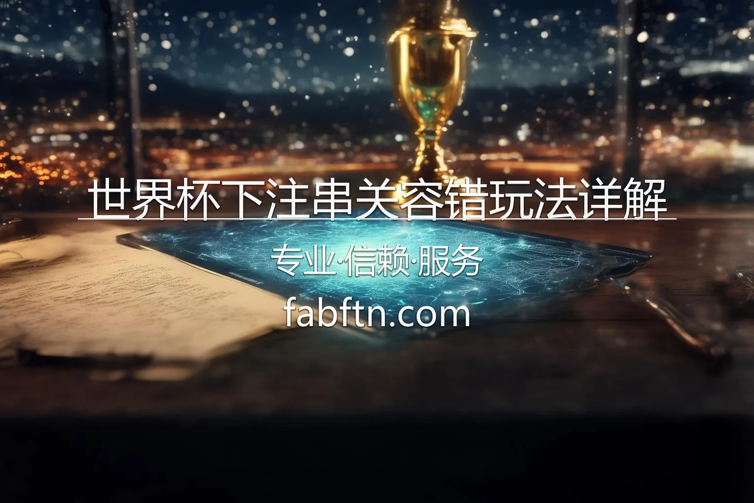 世界杯下注串关容错玩法详解